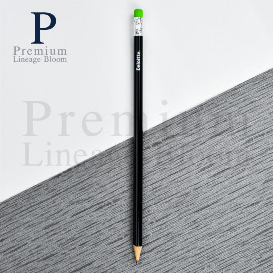 ดินสอไม้ โลโก้ Deloitte